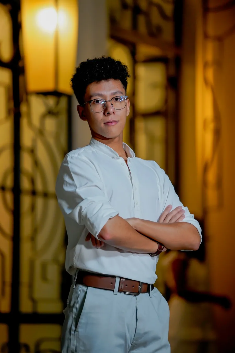 Retrato profissional de Ezequiel Campos, psicólogo